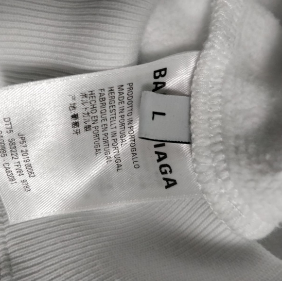 Balenciaga Paint logo over sized hoodie - Picture 7 of 8